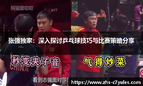 张强独家：深入探讨乒乓球技巧与比赛策略分享